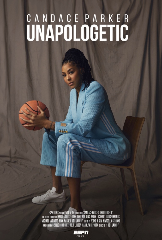 Poster for the film: Candace Parker: Unapologetic