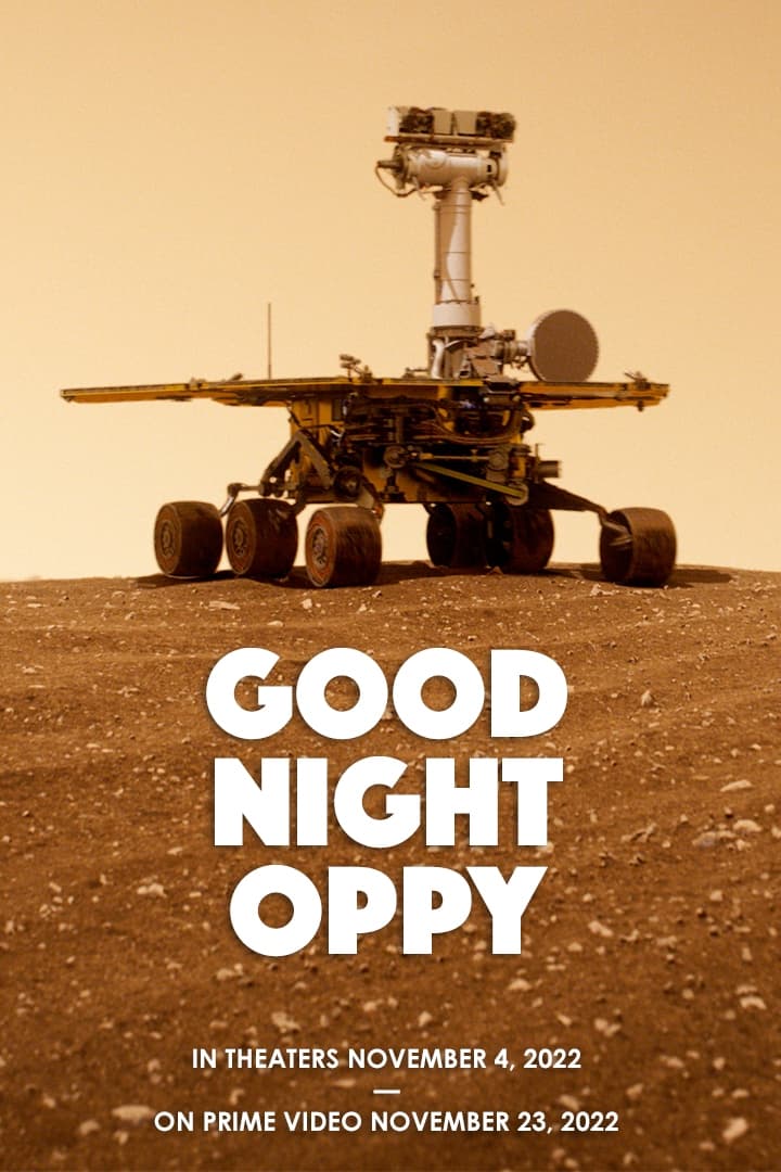 Poster for the film: Good Night Oppy