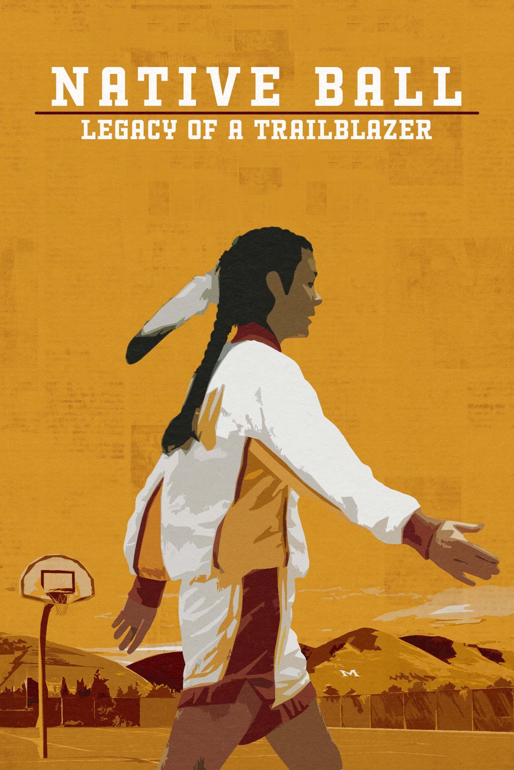 Poster for the film: Native Ball: Legacy of a Trailblazer