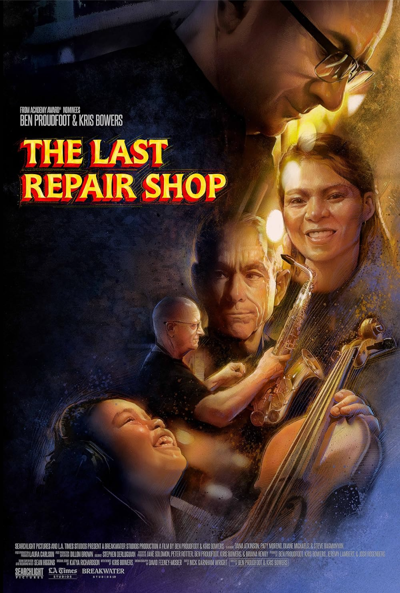 Poster for the film: The Last Repair Shop